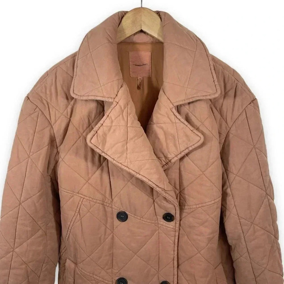 Avec les Filles Double Breasted  Peacoat - Picture 2 of 13